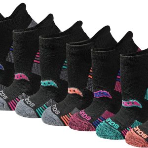 Women's Rundry Performance Heel Tab Athletic Socks, Available in S-l (8, 16, 24 Pairs)